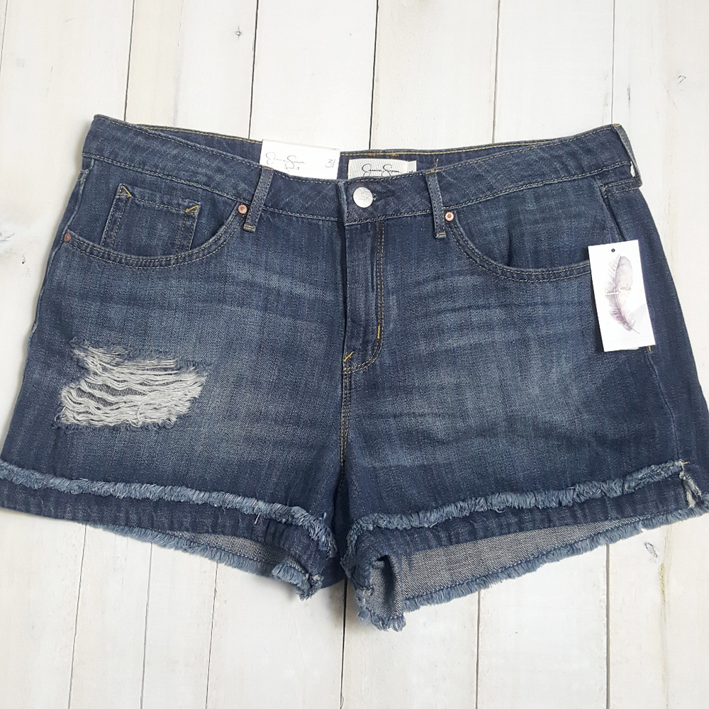 Jessica Simpson Jean Short Shorts W31 Denim NWT